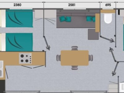 mobil-home - Paradis - Le Grand R photo 5