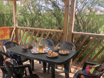 Cliquez pour découvrir toutes les photos de l'HÉBERGEMENT ! mobil-home - Paradis - Le Grand R photo 4