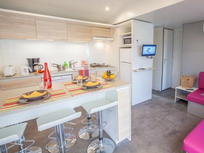 Cliquez pour découvrir toutes les photos de l'HÉBERGEMENT ! mobil-home - Les Peupliers photo 3