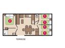 Cliquez pour découvrir toutes les photos de l'HÉBERGEMENT ! mobil-home - camping Les Peupliers photo 3