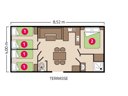 mobil-home - camping Les Peupliers photo 3