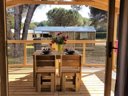 Cliquez pour découvrir toutes les photos de l'HÉBERGEMENT ! tente en toile et bois - camping Flower Le Bel Air photo 3