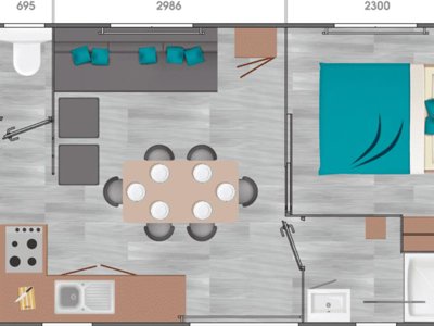 mobil-home - De Kéranterec photo 5