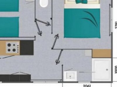Cliquez pour découvrir toutes les photos de l'HÉBERGEMENT ! mobil-home - De Kéranterec photo 7