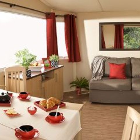 Cliquez pour découvrir toutes les photos de l'HÉBERGEMENT ! mobilhome - Du Manoir De Penn Ar Ster photo 2