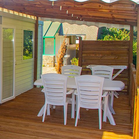 Cliquez pour découvrir toutes les photos de l'HÉBERGEMENT ! mobil-home - Du Manoir De Penn Ar Ster photo 2