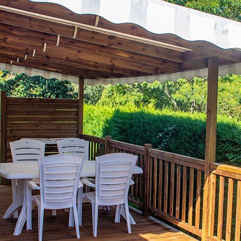 Cliquez pour découvrir toutes les photos de l'HÉBERGEMENT ! mobil-home - Du Manoir De Penn Ar Ster photo 3