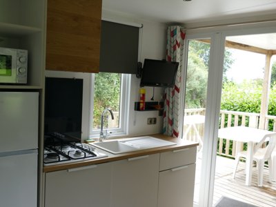Cliquez pour découvrir toutes les photos de l'HÉBERGEMENT ! mobilhome - Du Manoir De Penn Ar Ster photo 5
