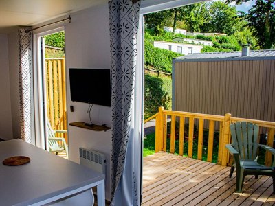 Cliquez pour découvrir toutes les photos de l'HÉBERGEMENT ! mobil-home - Du Manoir De Penn Ar Ster photo 6