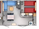 Cliquez pour découvrir toutes les photos de l'HÉBERGEMENT ! mobil-home - camping Maïana Resort photo 3