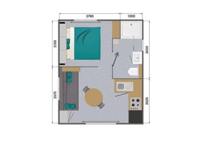 Cliquez pour découvrir toutes les photos de l'HÉBERGEMENT ! mobil-home - Romanée - Kervilor photo 4