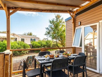 Cliquez pour découvrir toutes les photos de l'HÉBERGEMENT ! mobil-home - Romanée - Kervilor photo 2