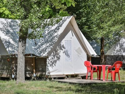 tente en toile et bois - Flower Le Pavillon photo 7