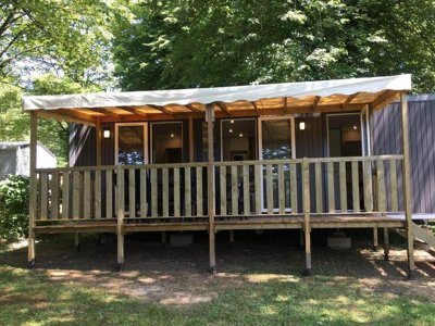 Cliquez pour découvrir toutes les photos de l'HÉBERGEMENT ! mobil-home - Flower Et Base De Loisirs De Rouffiac photo 2