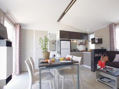 Cliquez pour découvrir toutes les photos de l'HÉBERGEMENT ! mobil-home - Des Albères photo 4