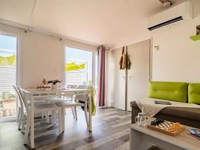 Cliquez pour découvrir toutes les photos de l'HÉBERGEMENT ! mobil-home - Des Albères photo 3