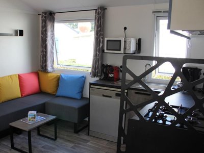 Cliquez pour découvrir toutes les photos de l'HÉBERGEMENT ! mobil-home - Flower La Guichardière photo 3