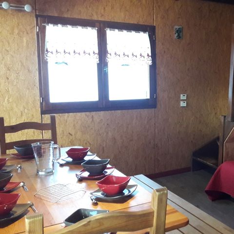 Cliquez pour découvrir toutes les photos de l'HÉBERGEMENT ! chalet - Du Col photo 5