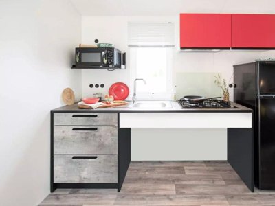 Cliquez pour découvrir toutes les photos de l'HÉBERGEMENT ! mobil-home - Les Préveils photo 2