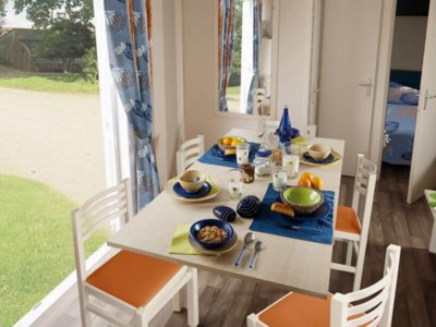 Cliquez pour découvrir toutes les photos de l'HÉBERGEMENT ! mobil-home - Le Cottage Fleuri photo 2