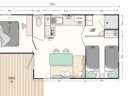 Cliquez pour découvrir toutes les photos de l'HÉBERGEMENT ! mobil-home - camping Le Cottage Fleuri photo 6