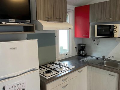 Cliquez pour découvrir toutes les photos de l'HÉBERGEMENT ! mobil-home - Plijadur photo 3