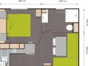mobil-home - camping Paradis L'Escapade photo 2
