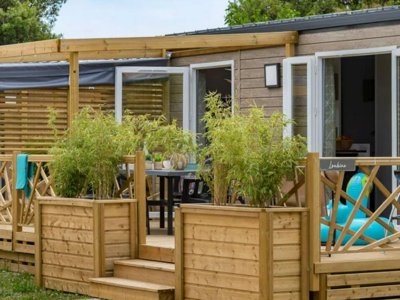 Cliquez pour découvrir toutes les photos de l'HÉBERGEMENT ! mobil-home - Romanée L'Evasion photo 3