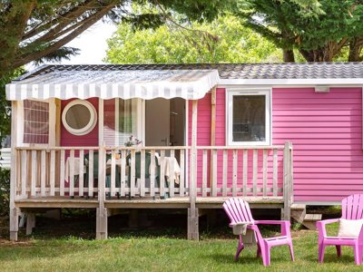 Cliquez pour découvrir toutes les photos de l'HÉBERGEMENT ! mobil-home - Romanée L'Evasion photo 3