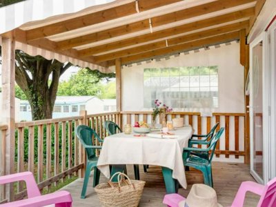 Cliquez pour découvrir toutes les photos de l'HÉBERGEMENT ! mobil-home - Romanée L'Evasion photo 5