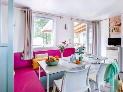 Cliquez pour découvrir toutes les photos de l'HÉBERGEMENT ! mobil-home - Romanée L'Evasion photo 6