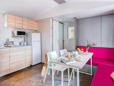 Cliquez pour découvrir toutes les photos de l'HÉBERGEMENT ! mobil-home - Romanée L'Evasion photo 9