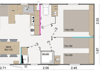 mobil-home - Les Alizés photo 7