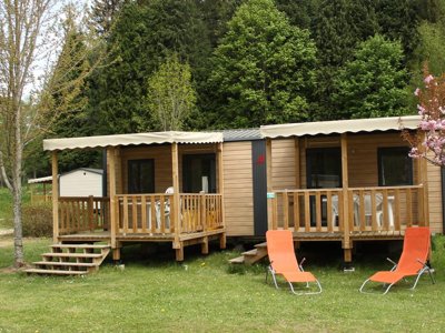 Cliquez pour découvrir toutes les photos de l'HÉBERGEMENT ! mobil-home - Le Lignon photo 2