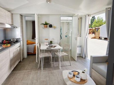 Cliquez pour découvrir toutes les photos de l'HÉBERGEMENT ! mobil-home - Flower Saint Amand photo 3