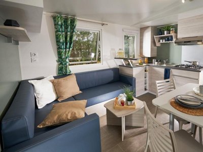 Cliquez pour découvrir toutes les photos de l'HÉBERGEMENT ! mobil-home - Flower Saint Amand photo 2