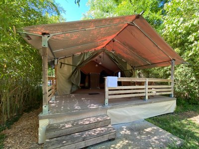 Cliquez pour découvrir toutes les photos de l'HÉBERGEMENT ! bungalow toilé - Flower Saint Amand photo 7