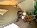 Cliquez pour découvrir toutes les photos de l'HÉBERGEMENT ! tente en toile et bois - camping Flower Saint Amand photo 8