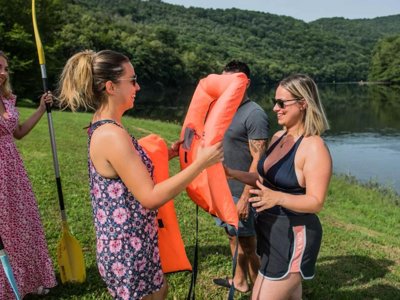 Cliquez pour découvrir toutes les photos de l'ÉTABLISSEMENT ! camping Maeva Escapades Le Lac De Laval-de-Cère photo 12