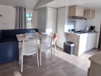 Cliquez pour découvrir toutes les photos de l'HÉBERGEMENT ! mobil-home - Les Rives D'Auzon photo 2