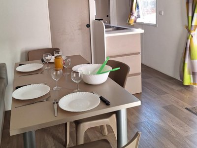 Cliquez pour découvrir toutes les photos de l'HÉBERGEMENT ! mobil-home - Les Rives D'Auzon photo 3