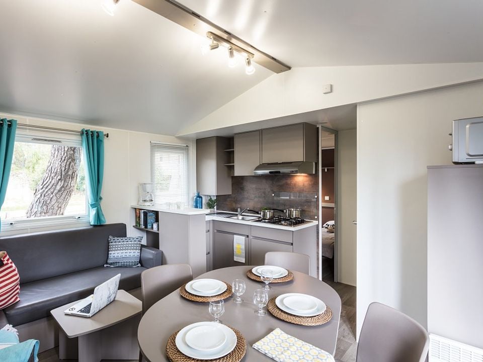 Cliquez pour découvrir toutes les photos de l'HÉBERGEMENT ! mobil-home - établissement Hu Fabulous Village photo 3