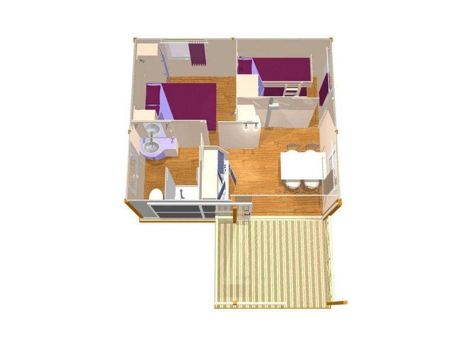 Cliquez pour découvrir toutes les photos de l'HÉBERGEMENT ! chalet - De L'Océan photo 3