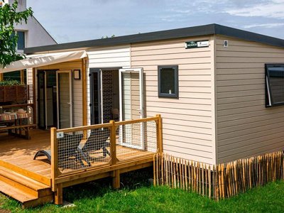 Cliquez pour découvrir toutes les photos de l'HÉBERGEMENT ! mobil-home - Slow Village Belle-Île-en-Mer photo 2