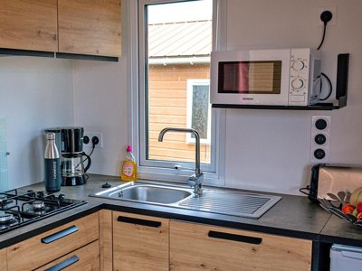 Cliquez pour découvrir toutes les photos de l'HÉBERGEMENT ! mobil-home - Slow Village Belle-Île-en-Mer photo 5