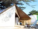 tente en toile et bois - camping Val De Loire En Ré photo 2