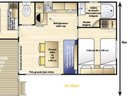 Cliquez pour découvrir toutes les photos de l'HÉBERGEMENT ! mobil-home - camping Le Pont D'Allagnon photo 7