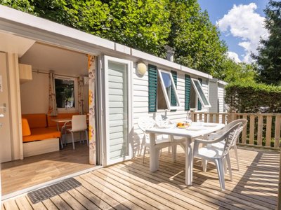 Cliquez pour découvrir toutes les photos de l'HÉBERGEMENT ! mobil-home - Le Château De Rochetaillée - Ciela Village photo 2