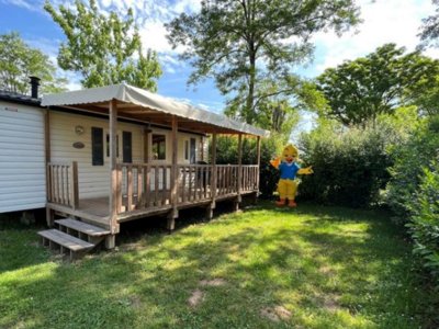 Cliquez pour découvrir toutes les photos de l'HÉBERGEMENT ! mobil-home - Paradis Le Rocher De La Granelle photo 6