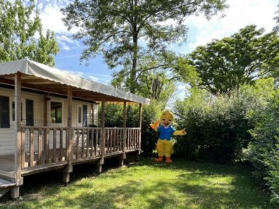 Cliquez pour découvrir toutes les photos de l'HÉBERGEMENT ! mobil-home - Paradis Le Rocher De La Granelle photo 7